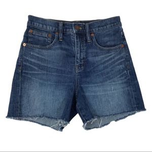 Madewell High-Rise Denim Shorts Sz 25